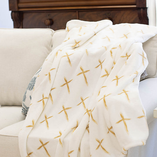 Cozy Blanket - Tiny Cross