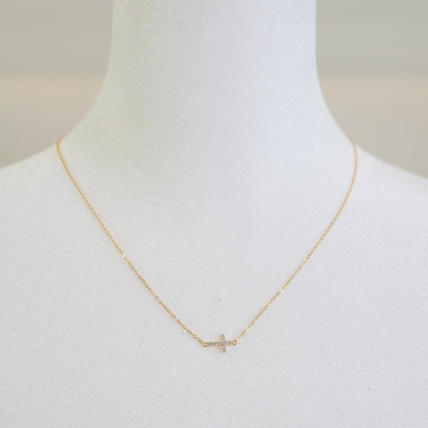 Connecting Cross Necklace