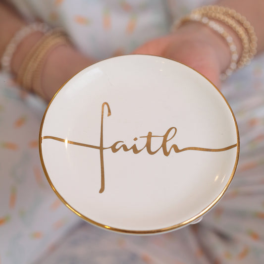 Faith Trinket Dish